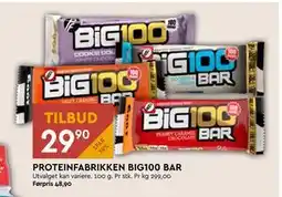 Coop Mega PROTEINFABRIKKEN BIG100 BAR, NOK 29.9 tilbud