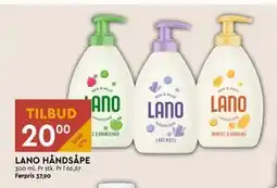 Coop Mega LANO HÅNDSÅPE, NOK 20 tilbud