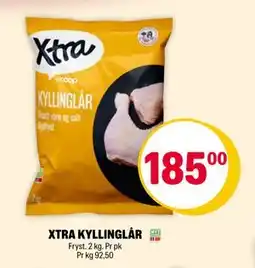 Coop Extra XTRA KYLLINGLÅR, NOK 185 tilbud