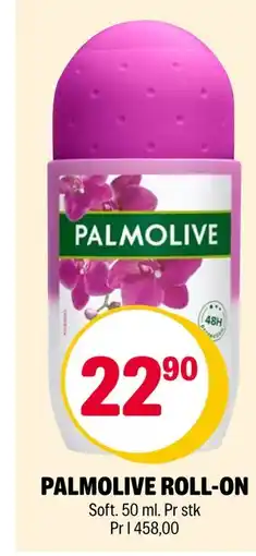 Coop Extra PALMOLIVE ROLL-ON, NOK 22.9 tilbud