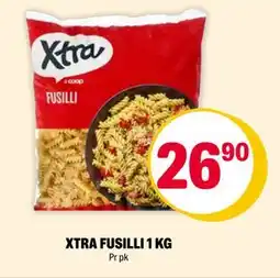 Coop Extra XTRA FUSILLI 1 KG, NOK 26.9 tilbud