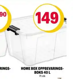Coop Extra HOME BOX OPPBEVARINGSBOKS 40 L, NOK 149 tilbud