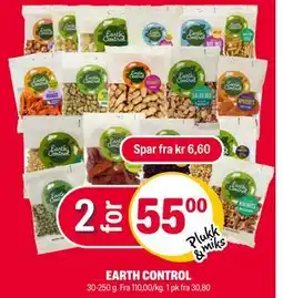 Coop Extra EARTH CONTROL, NOK 55 tilbud