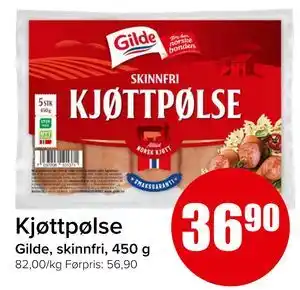 Spar Kjøttpølse, NOK 36.9 tilbud