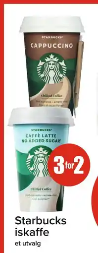 Spar Starbucks iskaffe tilbud