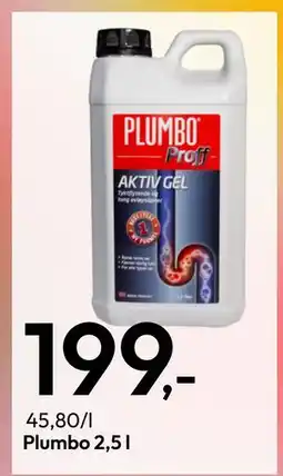 Gigaboks Plumbo 2,5 l, NOK 199 tilbud