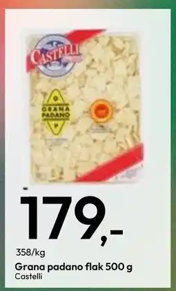 Gigaboks Grana padano flak 500 g, NOK 179 tilbud
