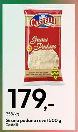 Gigaboks Grana padano revet 500 g, NOK 179 tilbud