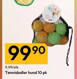 Gigaboks Tennisballer hund 10 pk, NOK 99.9 tilbud