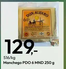 Gigaboks Manchego PDO 6 MND 250 g, NOK 129 tilbud