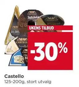 Meny Castello tilbud