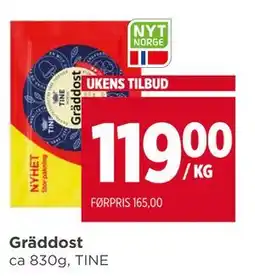 Meny Gräddost, NOK 119 tilbud