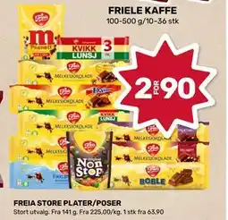 Matkroken FREIA STORE PLATER/POSER, NOK 90 tilbud