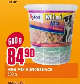 Europris MINI MIX HUNDESNACK, NOK 84.9 tilbud