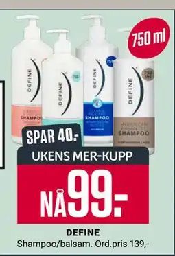 Europris DEFINE, App-pris tilbud