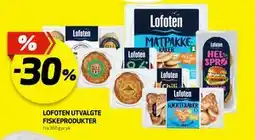 Bunnpris Lofoten UTVALGTE FISKEPRODUKTER tilbud