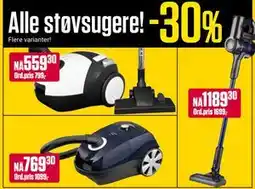 Europris Alle støvsugere! tilbud