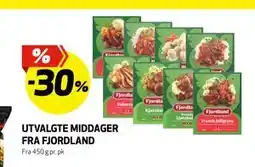 Bunnpris UTVALGTE MIDDAGER FRA FJORDLAND tilbud