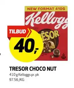 Bunnpris TRESOR CHOCO NUT, NOK 40 tilbud