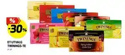 Bunnpris ET UTVALG TWININGS-TE tilbud