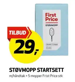 Bunnpris STØVMOPP STARTSETT, NOK 29 tilbud