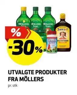 Bunnpris UTVALGTE PRODUKTER FRA MÖLLERS tilbud
