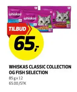 Bunnpris WHISKAS CLASSIC COLLECTION, NOK 65 tilbud