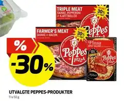 Bunnpris UTVALGTE PEPPES-PRODUKTER tilbud