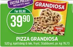 Kiwi Pizza grandiosa tilbud