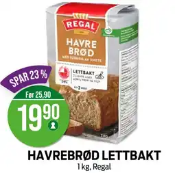 Kiwi REGAL Havrebrød lettbakt tilbud