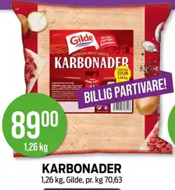 Kiwi GILDE Karbonader tilbud