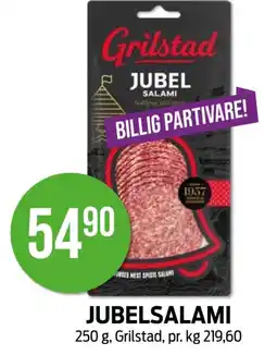 Kiwi GRILSTAD Jubelsalami tilbud