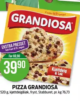 Kiwi Pizza grandiosa tilbud