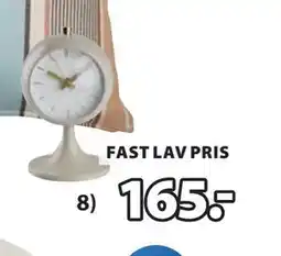 JYSK KIM klokke, NOK 165 tilbud