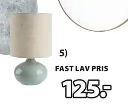 JYSK EIVIN bordlampe, NOK 125 tilbud