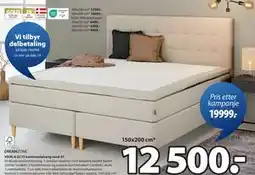 JYSK HEMLA GC75 kontinentalseng sand-91, NOK 12500 tilbud