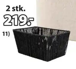 JYSK LARSEMIL kurv Papir/stål, NOK 219 tilbud