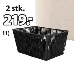 JYSK LARSEMIL kurv Papir/stål, NOK 219 tilbud