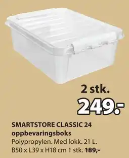 JYSK SMARTSTORE CLASSIC 24 oppbevaringsboks, NOK 249 tilbud