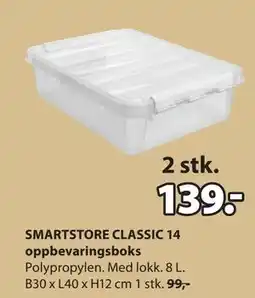 JYSK SMARTSTORE CLASSIC 14 oppbevaringsboks, NOK 139 tilbud