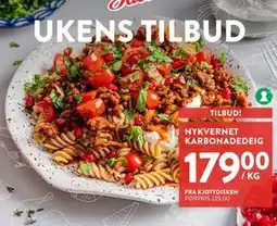 Jacobs NYKVERNET KARBONADEDEIG, NOK 179 tilbud