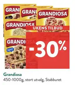 Jacobs Grandiosa tilbud