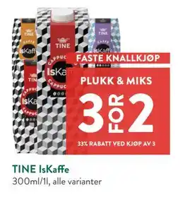 Jacobs TINE IsKaffe tilbud