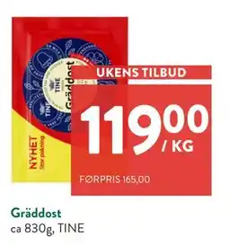 Jacobs Gräddost, NOK 119 tilbud