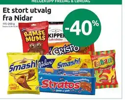 Joker Et stort utvalg fra Nidar tilbud