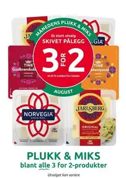 Joker SKIVET PÅLEGG tilbud
