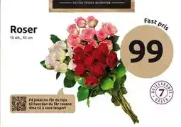 Joker Roser, NOK 99 tilbud