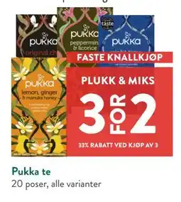 Jacobs Pukka te tilbud