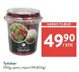 Jacobs Tyttebær, NOK 49.9 tilbud
