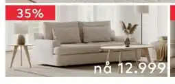 Skeidar 3-seter XL, NOK 12999 tilbud